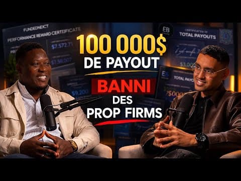 Thumbnail for 100 000$ en prop firm : ce qu’on ne vous dit pas (et pourquoi il a été banni) by RachidFX