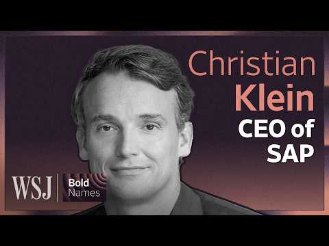 Thumbnail for How SAP’s CEO Is Remaking the Tech Giant for the AI Era | WSJ’s Bold Names by WSJ Podcasts