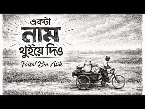 Thumbnail for একটা নাম থুইয়ে দিও || Faisal Bin Asik || ধারা কবিতা  by Faisal Bin Asik