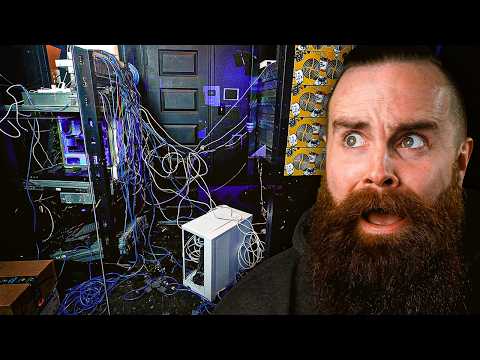 Thumbnail for Your Cable Management SUCKS!! (Fixing My Server Room) by NetworkChuck
