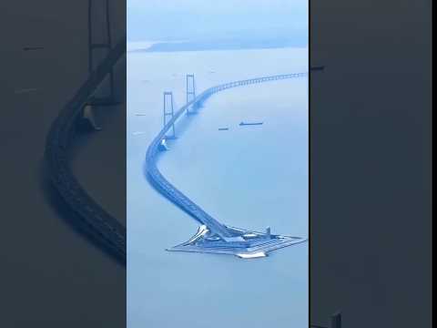 Thumbnail for 👉 World’s Longest Sea Bridge 😳 Cars Go Underwater! by Fact7x