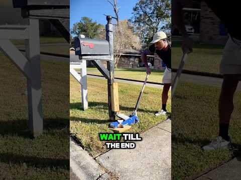 Thumbnail for NEW mailbox in 40 seconds (@unclejhonn_) by BiteSizeStoriesTV