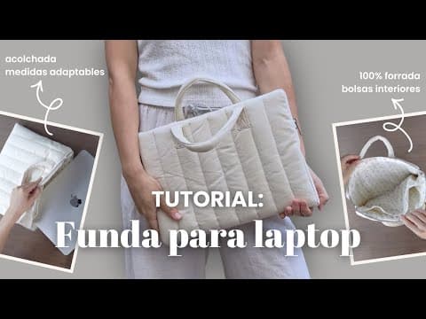 Thumbnail for DIY Funda para laptop | Tutorial completo by Dianna Lopez