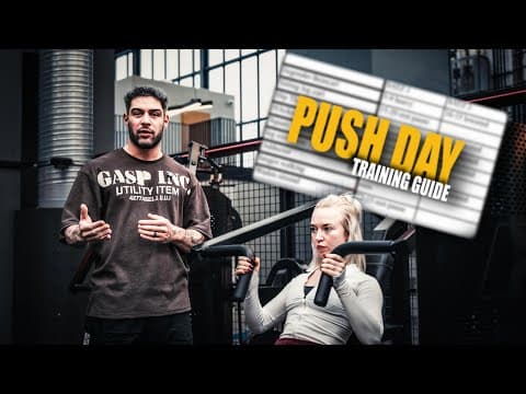Thumbnail for Push/Pull/Legs x Upper/Lower GRATIS | Part 1 PUSH by Lennart Kleber