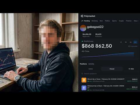 Thumbnail for Он первый понял, как получать 100% ПРОФИТ на Polymarket (разбор стратегии) by тимурка и крипта