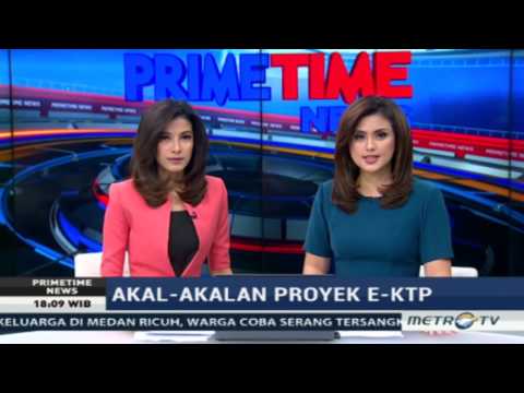 Thumbnail for Primetime News: Akal-Akalan Proyek E-KTP by METRO TV 