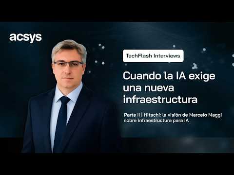 Thumbnail for TechFlash Interviews – Marcelo Maggi, Ingeniero de Preventa Hitachi. Parte II by acsys