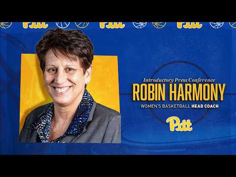 Thumbnail for Pitt Women's Basketball | Robin Harmony Introductory Press Conference by Pitt Panthers