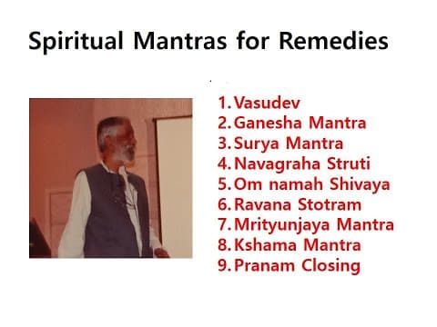Thumbnail for [Mr. KN Rao] English; Spiritual Mantras for Remedies by [베스림] 메타 베딕 점성학