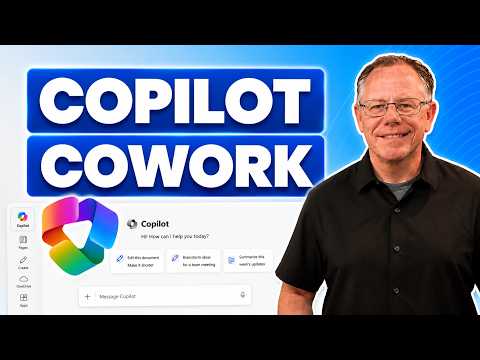 Thumbnail for Microsoft Copilot Cowork Tutorial by Kevin Stratvert