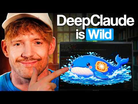 Thumbnail for DeepSeekV4 + Claude Code = 100X Cheaper by Jack Roberts