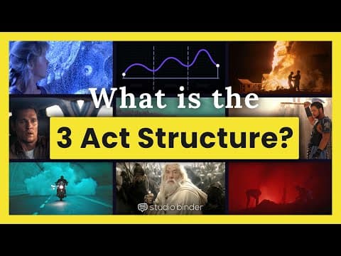 Thumbnail for Three Act Structure Explained — The Secret to Telling a Great Story by StudioBinder