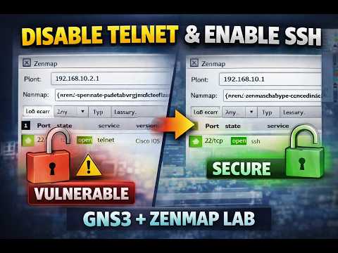 Thumbnail for Recon using Zenmap on GNS3 by Skills and Concepts