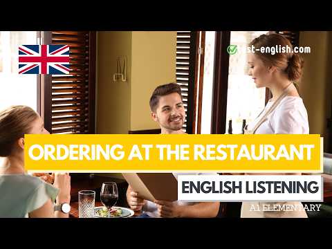 Thumbnail for Ordering at the restaurant – A1 English Listening Test by Test-English