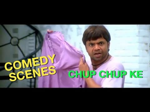 Thumbnail for Rajpal Yadav Comedy scenes | chup chup ke by Comedy Kart