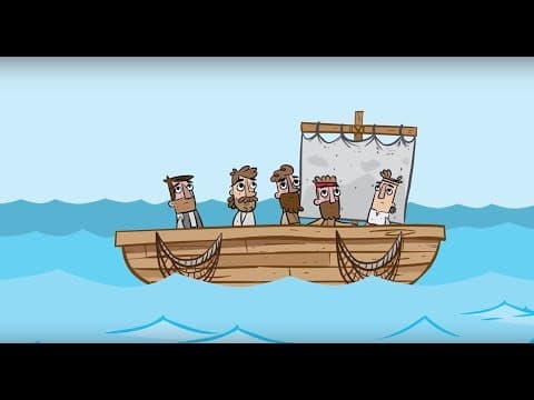 Thumbnail for Jesus Calms the Storm by Saddleback Kids