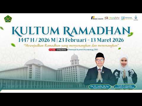 Thumbnail for 🔴[LIVE] Kultum Ramadhan 1447 H Oleh Ustadz Aziz Muslim, S.Ag., MA | MTsS Hidayatut Tholibin Jaksel by Penmad Kanwil Kemenag DKI