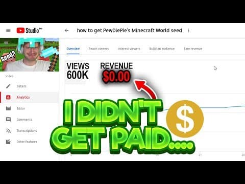 Thumbnail for How much I made from 4 viral videos by Dream