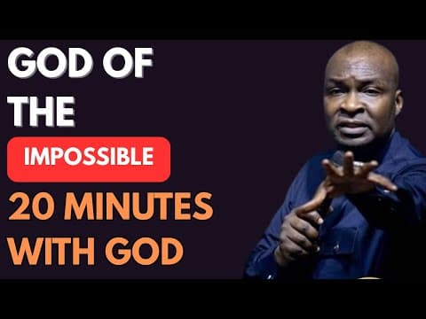 Thumbnail for GOD OF THE IMPOSSIBLE, ANSWER MY PRAYERS | APOSTLE JOSHUA SELMAN by Grace Enclave