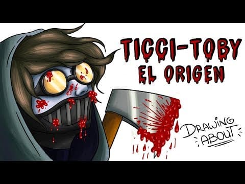 Thumbnail for ORIGEN TICCI TOBY | Draw My Life (Creepypasta) by TikTak Draw