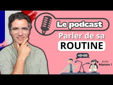 Thumbnail for PODCAST FRANÇAIS A2/B1 - Conversation en français - Épisode 2 by French School TV