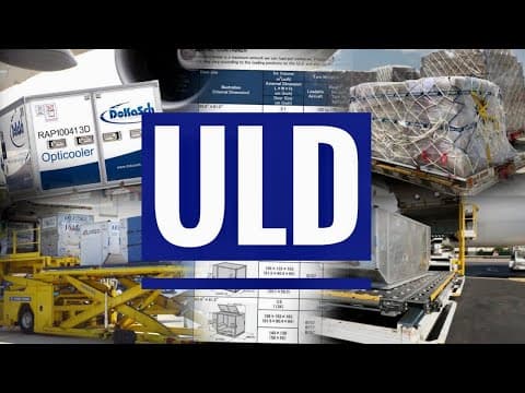 Thumbnail for ULD | What is Unit Load Device | Aviation | Concept | Types and Specifications by Talfa