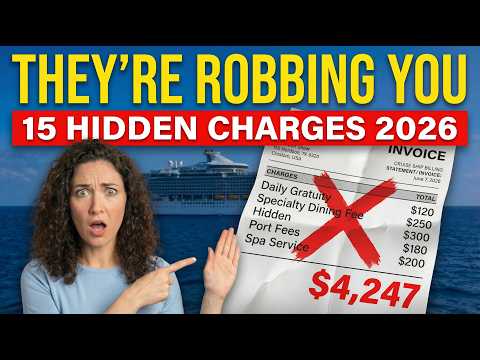 Thumbnail for 5 Cruise Charges That Are Silently Draining Your Wallet in 2026 by Cruise Like a Pro