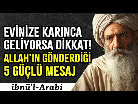 Thumbnail for Evinizde Karıncalar Varsa Allah'ın Tecelli Ettiği Bu 5 Kuvvetli İŞARETİ UYGULAYIN! by Hikmetli Sözler TV