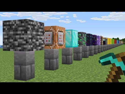 Thumbnail for Coletei Todos Os Blocos No Minecraft by Carvs Português