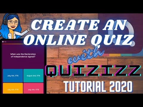 Thumbnail for How to Create a Quiz with QUIZIZZ | Tagalog Tutorial 2020 by Maestrang Techy