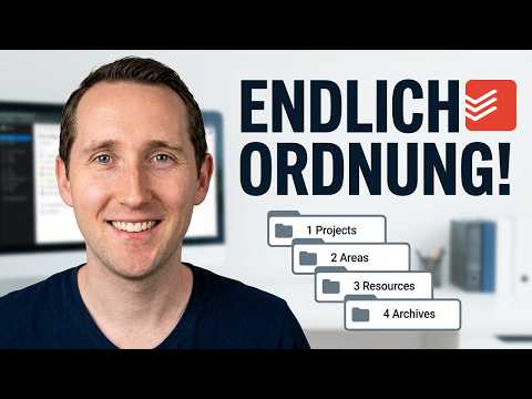 Thumbnail for PARA-Methode in Todoist einrichten - einfache Anleitung by Sascha Feth