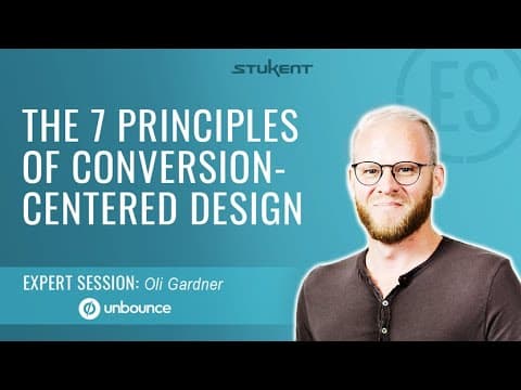 Thumbnail for 7 Principles of Conversion-Centered Design - Oli Gardner by Stukent