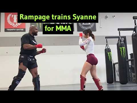 Thumbnail for Rampage Jackson is tricked into training a woman who wants to be MMA fighter by Lets Investigate