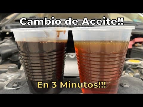Thumbnail for Aprende a Hacer un Cambio de Aceite de Motor a tu Auto en Menos de 3 MINUTOS!!! by Canal Motors