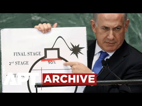 Thumbnail for 2012 UN Speech: Netanyahu Claimed Iran Was Close to a Nuke, Mossad Thought Otherwise | APT by APT