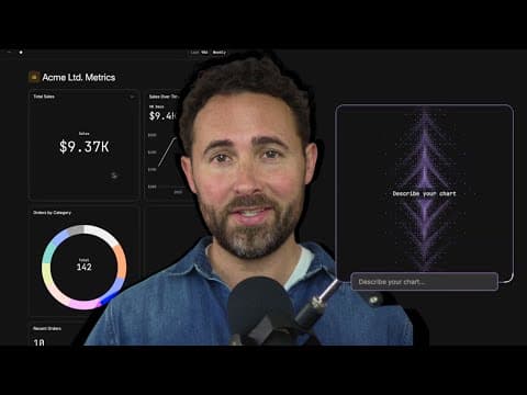 Thumbnail for Getting Started with Basedash: How to connect data and create your first dashboard with Basedash. by Basedash