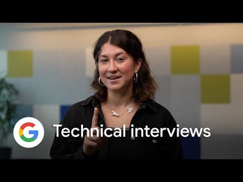 Thumbnail for How to prepare for Google’s technical interview questions by Life at Google