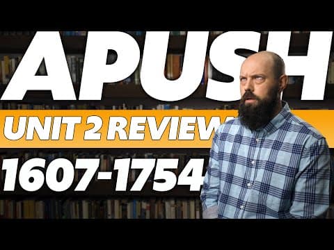 Thumbnail for APUSH Review Unit 2 (Period 2: 1607-1754)—Everything You NEED To Know by Heimler's History
