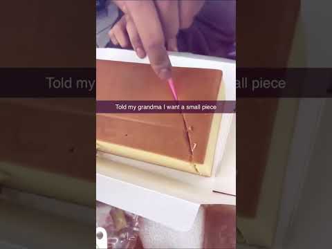 Thumbnail for Told my grandma to give me a small slice by Zach Memes