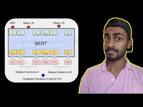 Thumbnail for BERT Neural Network - EXPLAINED! by CodeEmporium