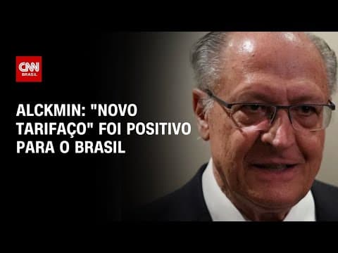 Thumbnail for Saldo de novo tarifaço de Trump foi positivo para o Brasil, diz Geraldo Alckmin | AGORA CNN by CNN Brasil
