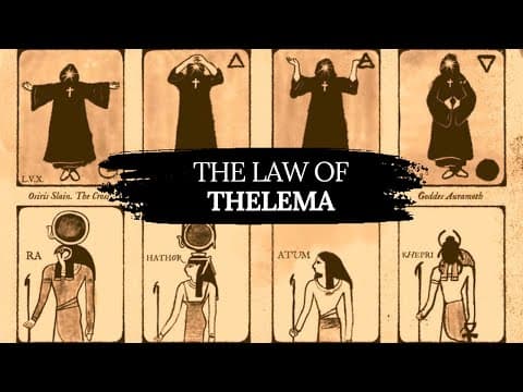 Thumbnail for What Really is the Law of Thelema? (Liber AL vel Legis) by The Hidden Library