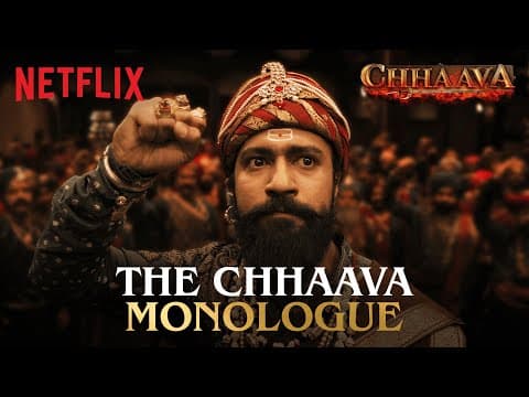 Thumbnail for Vicky Kaushal's ROARING Chhaava Monologue | Netflix India by Netflix India