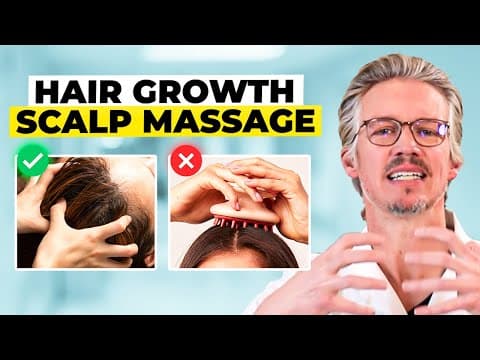 Thumbnail for SCALP MASSAGES THAT ACTUALLY WORK IN 2024! GET LONGER, THICKER HAIR FAST by William Gaunitz Trichologist - Hair Loss Expert