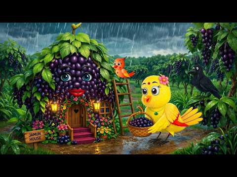 Thumbnail for चिड़िया का जामुन Jamun का घर|ranu chidiya new cartoon|chidiya cartoon picture|chidiya cartoon story by Tuni Story Tv