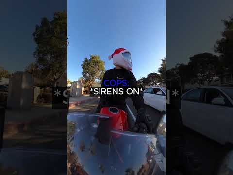 Thumbnail for Cops Pulled Over the Only Biker who Stopped 😨​ #shorts by KaiCrash