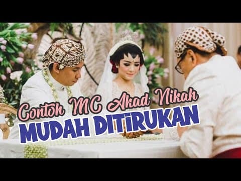 Thumbnail for Contoh MC Akad Nikah by Yudha Kretiyanto
