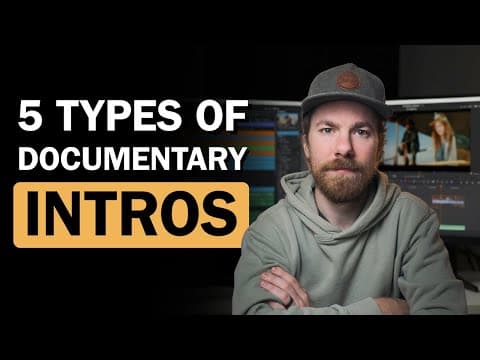 Thumbnail for The 5 Types of Documentary Intros (And How to Find Yours) by Mark Johansson