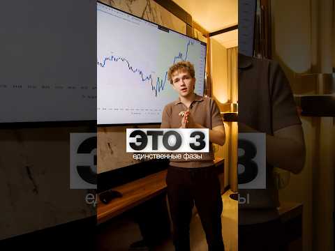 Thumbnail for ⚙️Это 3 единственные фазы, в которых движется рынок в трейдинге  #обучение #длятебя by TRADING VOLIUM 