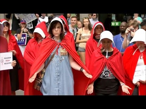 Thumbnail for Women Wear ‘Handmaid’s Tale’ Outfits to Protest Abortion Bill by Inside Edition